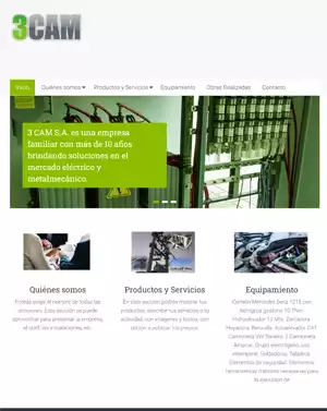 sitio web 3cam